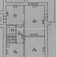 Продам квартиру, Золочевская ул. , 2  ком., 55 м², косметический ремонт 