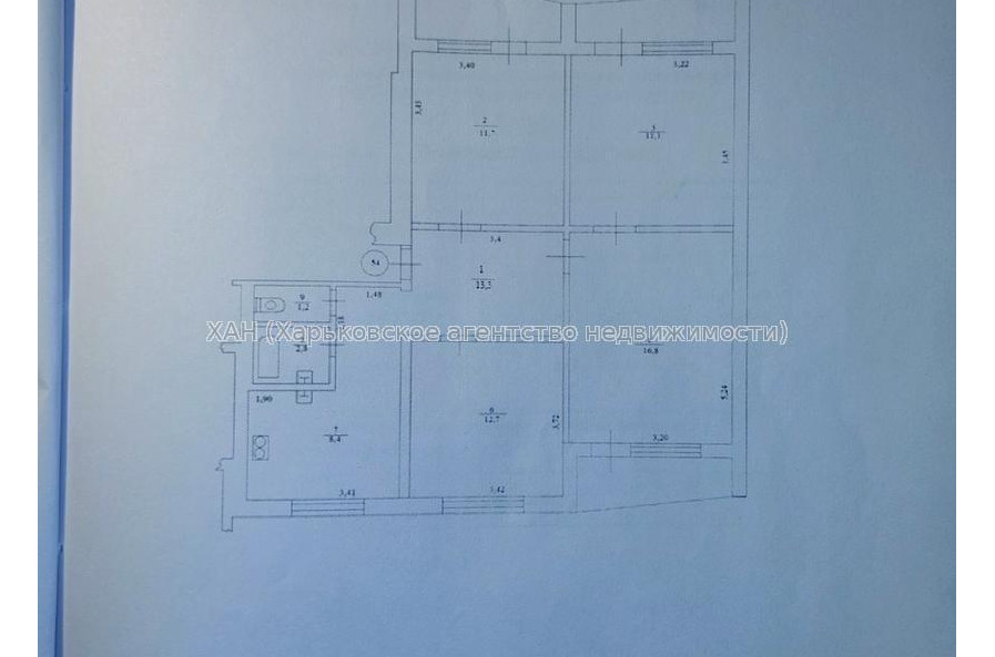Продам квартиру, Соборности Украины ул. , 4  ком., 83.20 м², капитальный ремонт 