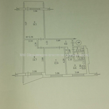 Продам квартиру, Академика Павлова ул. , 3 кім., 65 м², советский ремонт 