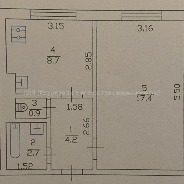 Продам квартиру, Байрона пр-т , 1 кім., 34 м², советский ремонт 
