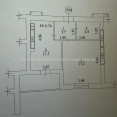 Продам квартиру, Шевченко ул. , 1  ком., 42 м², без внутренних работ 