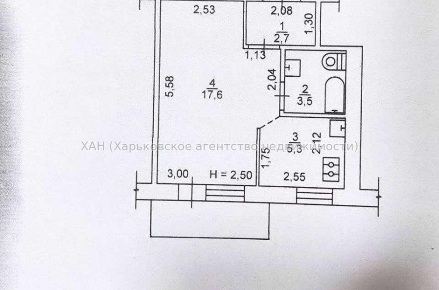 Продам квартиру, Ощепкова Андрея ул. , 1 кім., 33 м², евроремонт 