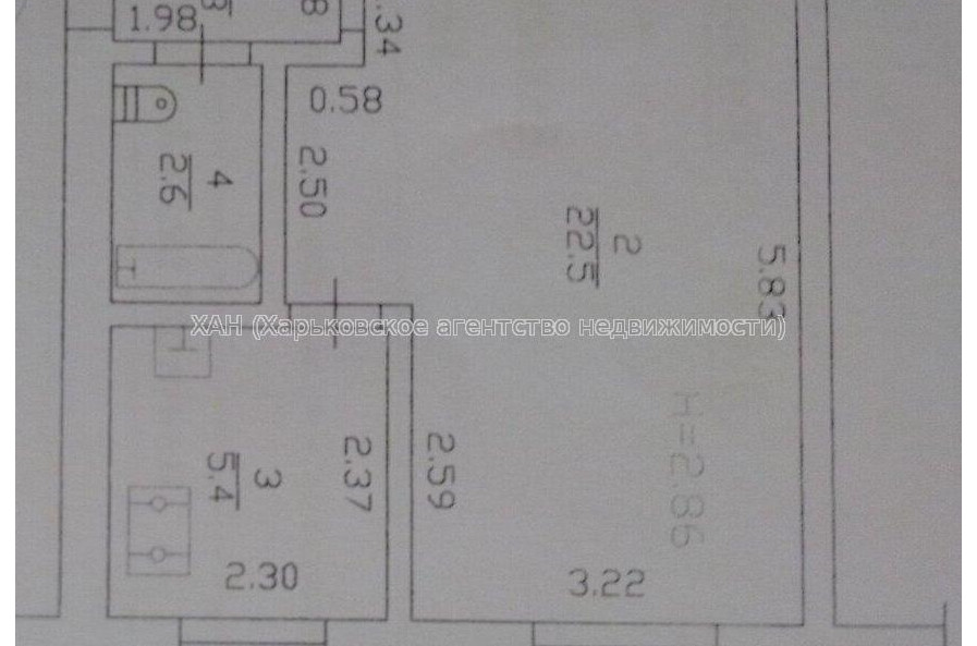 Продам квартиру, Заводской пер. , 1  ком., 33 м², советский ремонт 