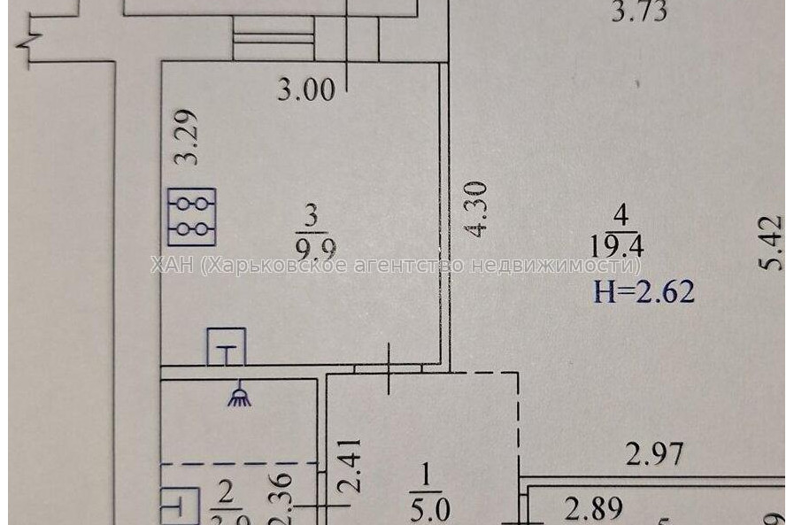 Продам квартиру, Ньютона ул. , 1 кім., 45 м², капитальный ремонт 