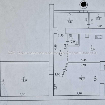 Продам квартиру, Победы просп. , 2 кім., 79.20 м², авторский дизайн 