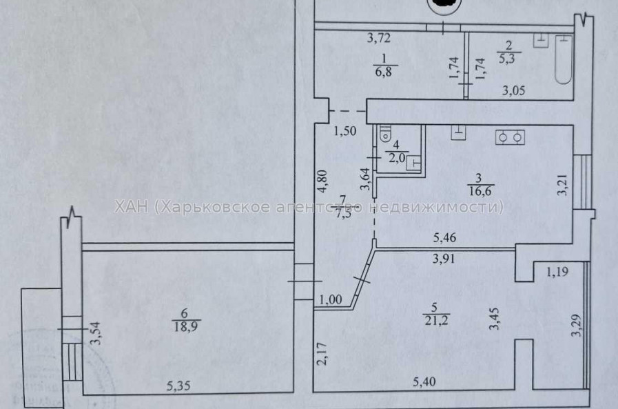 Продам квартиру, Победы просп. , 2 кім., 79.20 м², авторский дизайн 