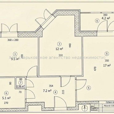 Продам квартиру, Льва Ландау просп. , 2 кім., 55 м², капитальный ремонт 