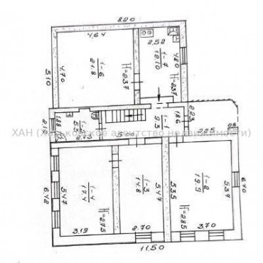 Продам дом, Сидоренковская ул. , 212.70 м², 6 сот., без ремонта 