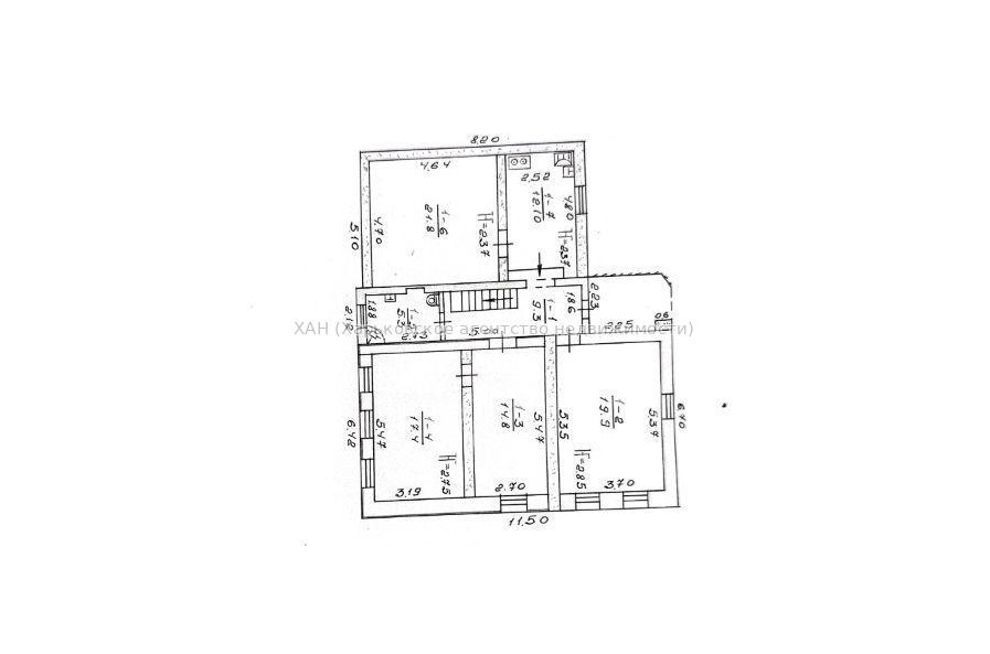 Продам дом, Сидоренковская ул. , 212.70 м², 6 сот., без ремонта 