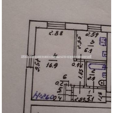 Продам квартиру, Харьковских Дивизий ул. , 1 кім., 30 м², без ремонта 