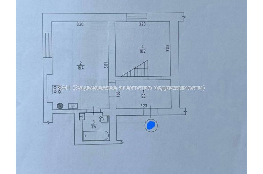 Продам квартиру, Москалёвская ул. , 1 кім., 40 м², косметический ремонт 