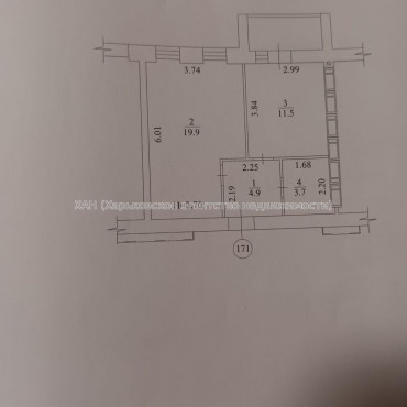 Продам квартиру, Заливная ул. , 1  ком., 42 м², евроремонт 
