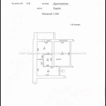 Продам квартиру, Драгоманова ул. , 1 кім., 42 м², капитальный ремонт 
