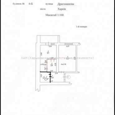 Продам квартиру, Драгоманова ул. , 1 кім., 42 м², капитальный ремонт 