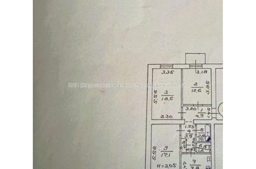 Продам квартиру, Воробьева ул. , 15/19 , 3 кім., 70.30 м², капитальный ремонт 