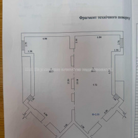 Продам нежилую недвижимость, помещение свободного назначения , 5  ком., 168.80 м², без внутренних работ