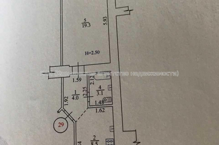 Продам квартиру, Культуры ул. , 1  ком., 37.20 м², косметический ремонт 