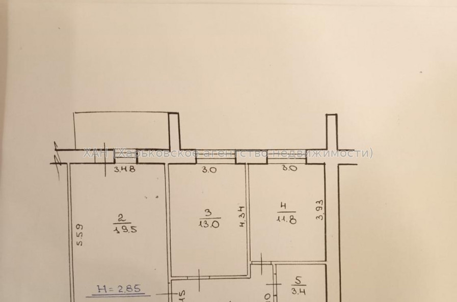 Продам квартиру, Мирослава Мисли ул. , 50Е , 2  ком., 67 м², косметический ремонт 