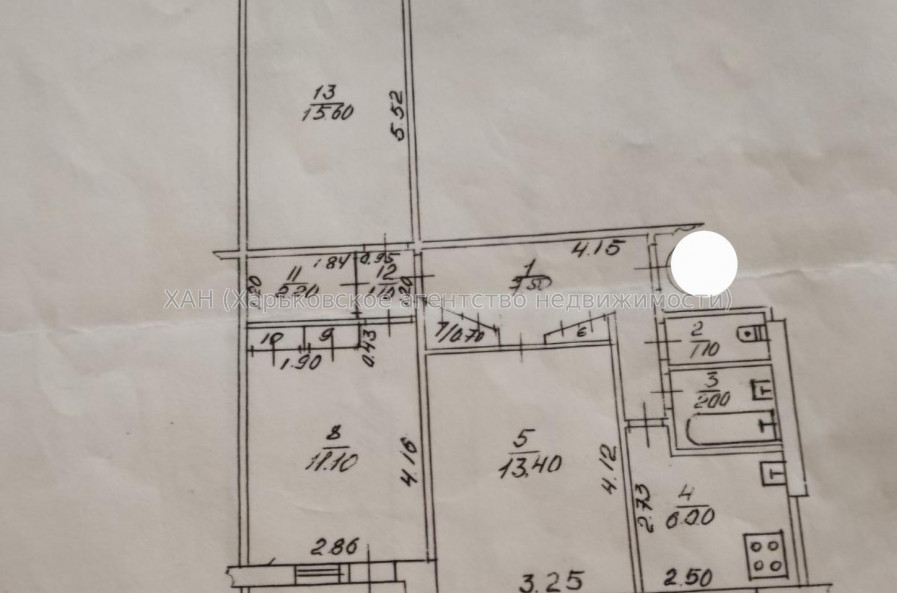 Сдам квартиру, Славы просп. , 3  ком., 64.20 м², косметический ремонт 