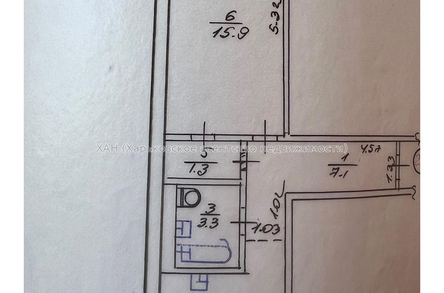 Продам квартиру, Людвига Свободы просп. , 1 кім., 37 м², евроремонт 