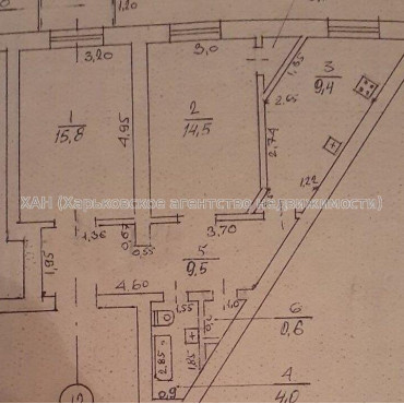 Продам квартиру, Героев Харькова просп. , 2  ком., 55 м², капитальный ремонт 