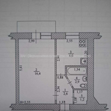 Продам квартиру, Льва Ландау просп. , 1 кім., 30 м², частичный ремонт 