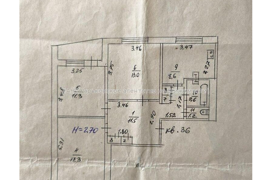 Продам квартиру, Людвига Свободы просп. , 3  ком., 70.40 м², косметический ремонт 