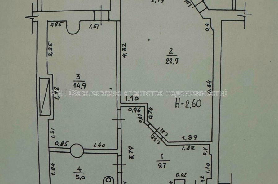 Продам квартиру, 1 кім., 54 м², авторский дизайн 