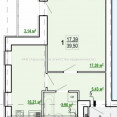 Продам квартиру, Шевченко ул. , 1  ком., 39.80 м², евроремонт 