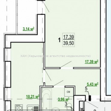 Продам квартиру, Шевченко ул. , 1  ком., 39.80 м², евроремонт 