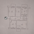 Продам квартиру, Мироносицкая ул. , 4  ком., 74.60 м², косметический ремонт 