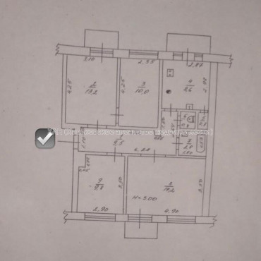Продам квартиру, Мироносицкая ул. , 4  ком., 74.60 м², косметический ремонт 
