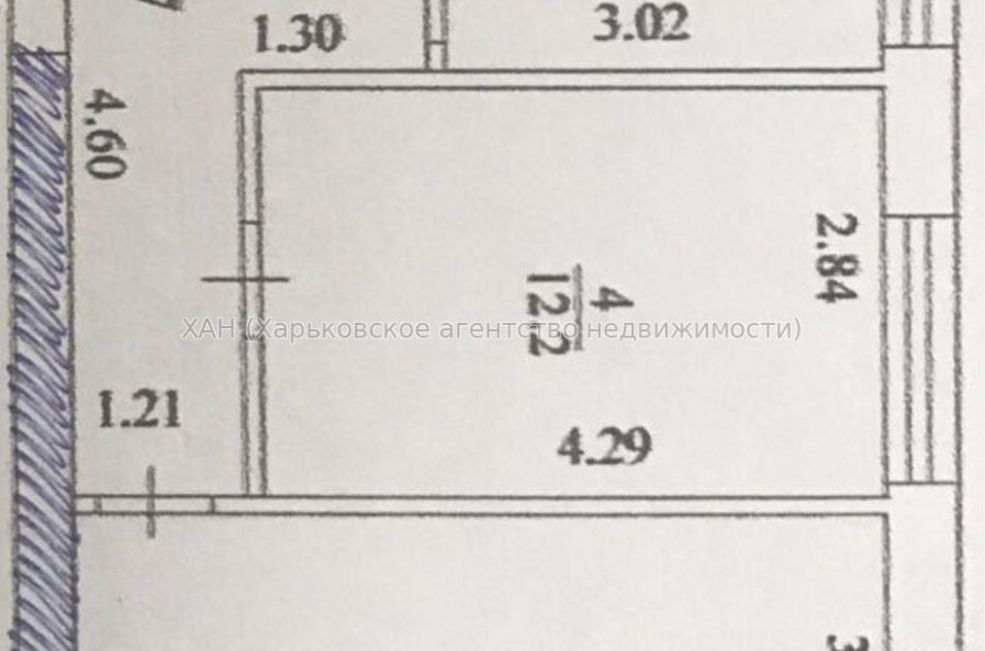 Продам квартиру, Семинарская ул. , 2  ком., 48 м², без отделочных работ 