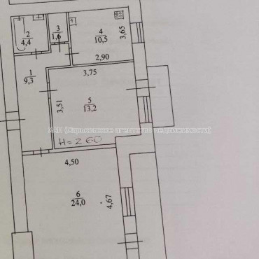 Продам квартиру, Профессора Атамановского ул. , 2 кім., 66 м², евроремонт 