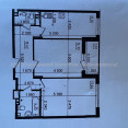 Продам квартиру, Льва Ландау просп. , 2 кім., 64.36 м², без внутренних работ 