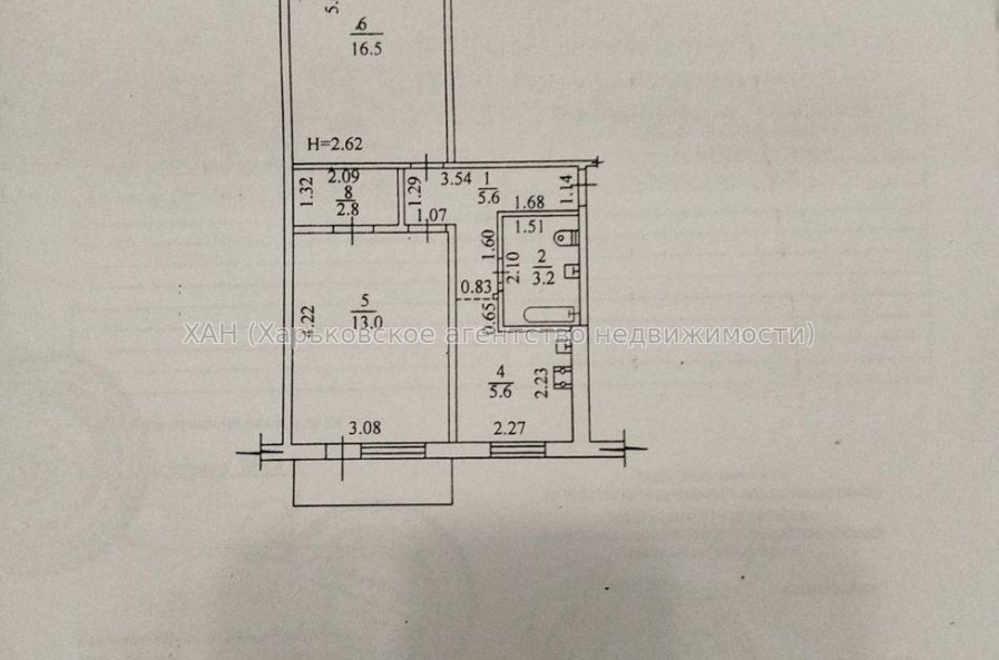 Продам квартиру, Бучмы ул. , 2  ком., 48 м², косметический ремонт 