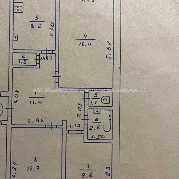 Продам квартиру, Аэрокосмический пр. , 3 кім., 68 м², евроремонт 