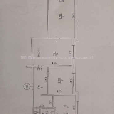 Продам квартиру, Северина Потоцкого ул. , 34Б , 3 кім., 69.60 м², без ремонта 