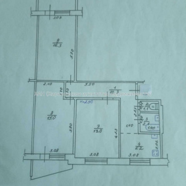 Продам квартиру, Аэрокосмический пр. , 3 кім., 65 м², советский ремонт 