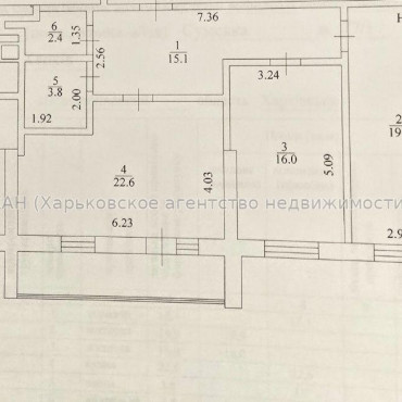 Продам квартиру, Динамовская ул. , 2  ком., 90 м², без внутренних работ 
