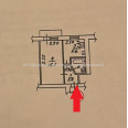 Продам квартиру, Проскуры ул. , 1  ком., 29 м², косметический ремонт 