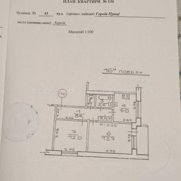 Продам квартиру, Непокоренных ул. , 2 кім., 50 м², евроремонт 