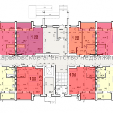 Продам квартиру, Семинарская ул. , 1  ком., 32 м², без внутренних работ 