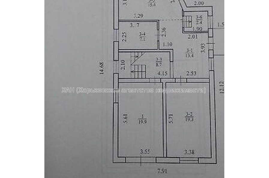 Продам дом, Румянцевская ул. , 179 м², 4 сот., без отделочных работ 