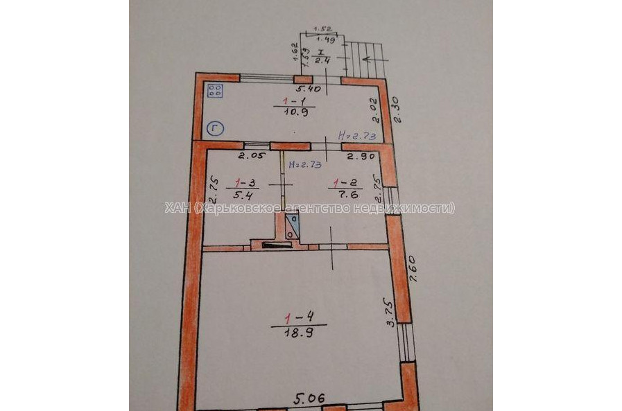 Продам дом, Степановский пер. , 43 м², 5 сот., без ремонта 