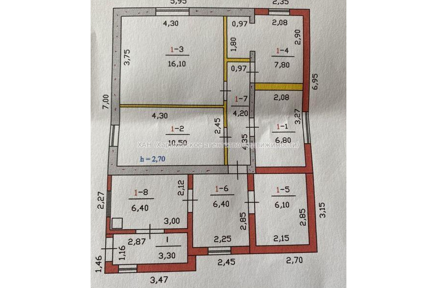 Продам будинок, 70 м², 12 соток, советский ремонт 