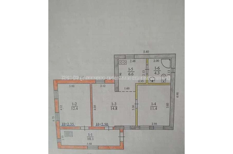 Продам будинок, Митинговый пер. , 120 м², 3.20 соток, частичный ремонт 