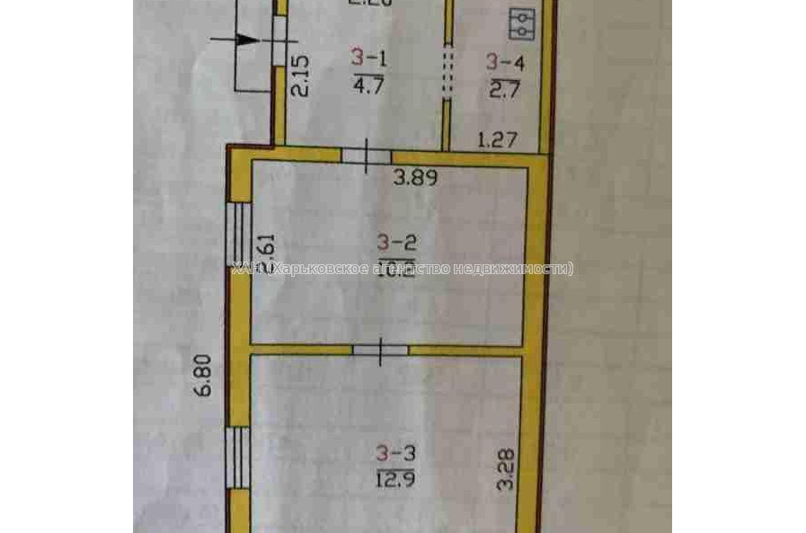 Продам дом, Сущенская ул. , 34 м², 3 сот., советский ремонт 