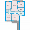 Продам квартиру, Аптекарский пер. , 4  ком., 101 м², капитальный ремонт 