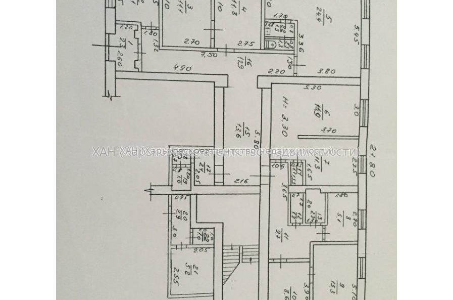 Продам нежилую недвижимость, офис в многоквартирном доме , 1  ком., 162 м², без ремонта 